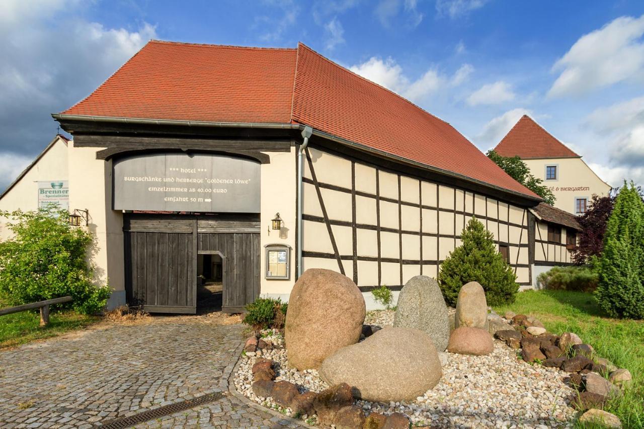 Burgschaenke & Herberge Goldener Loewe Bad Dueben Exterior photo